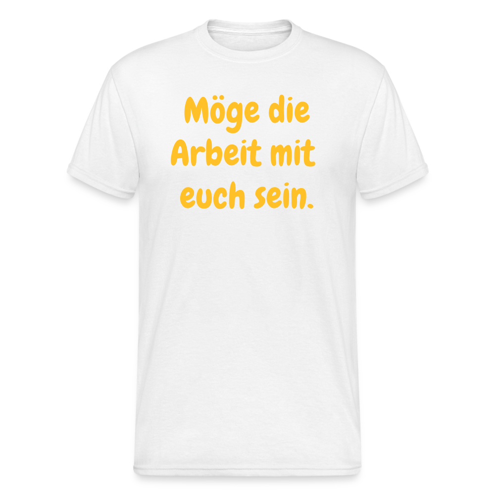 SSW1979 Tshirt Möge die Arbeit mit euch sein. - weiß