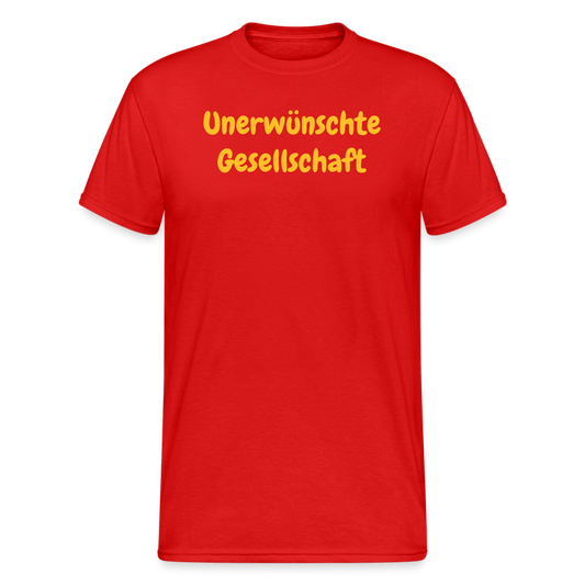 SSW1986 Tshirt Unerwünschte Gesellschaft - Rot