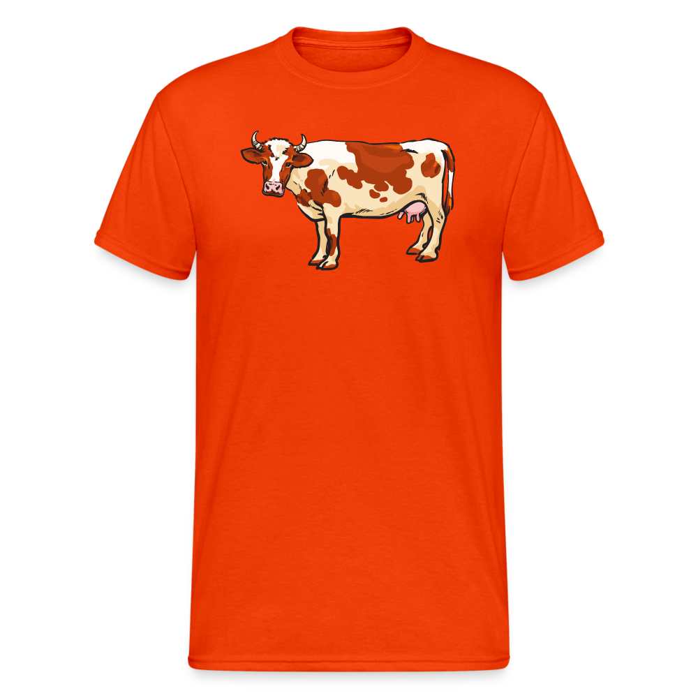 SSW1995 Tshirt Kuh - kräftig Orange