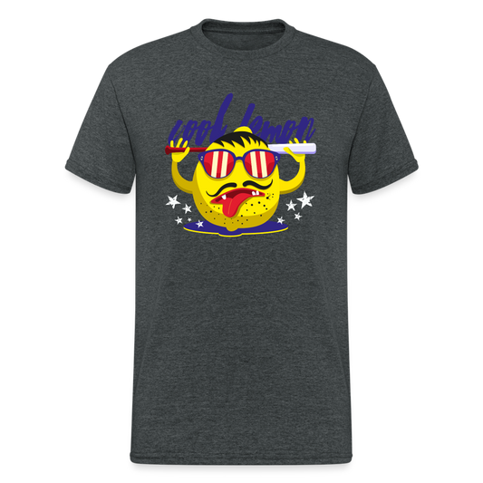 SSW1997 Tshirt Coole Zitrone - Dunkelgrau meliert