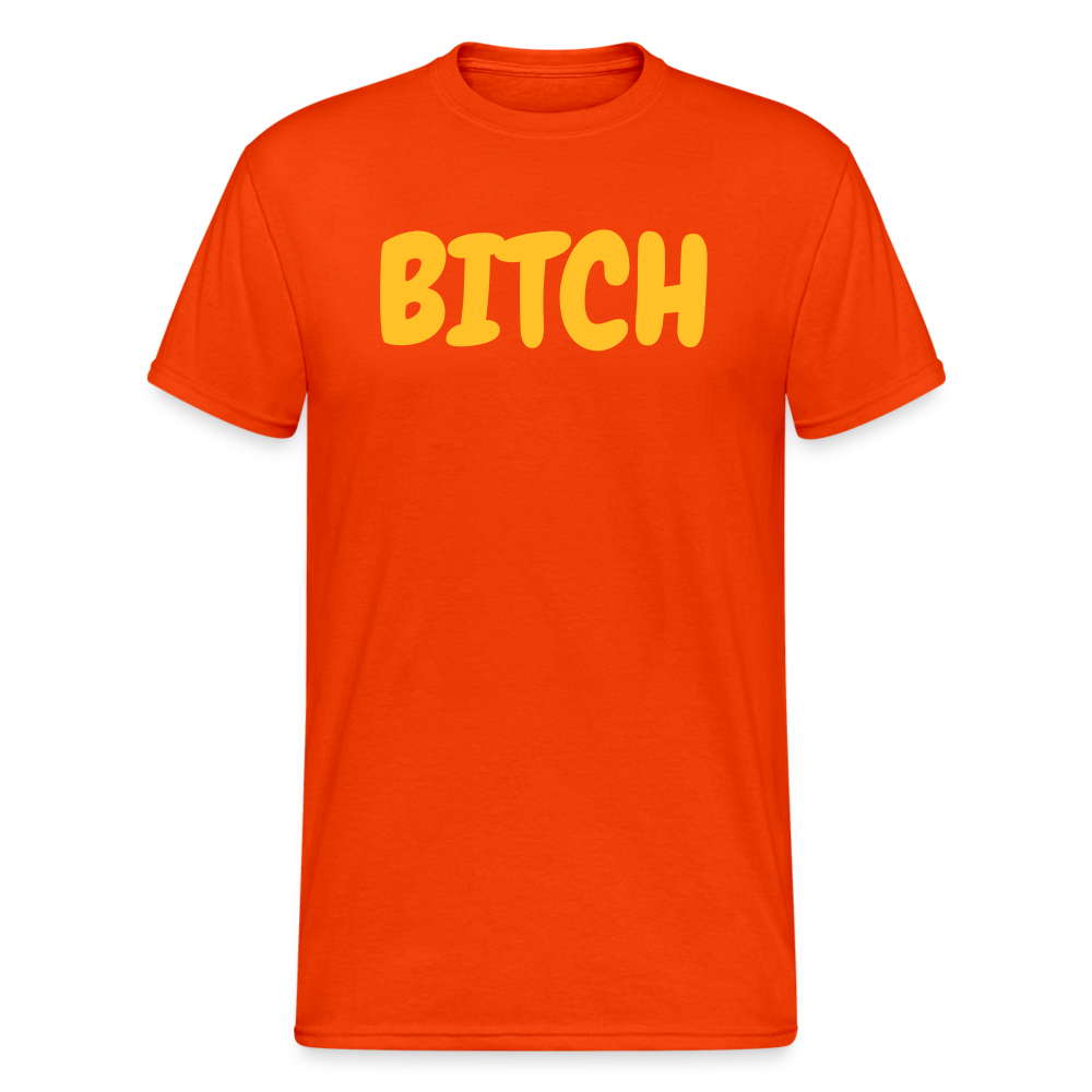 SSW2001 Tshirt BITCH - kräftig Orange