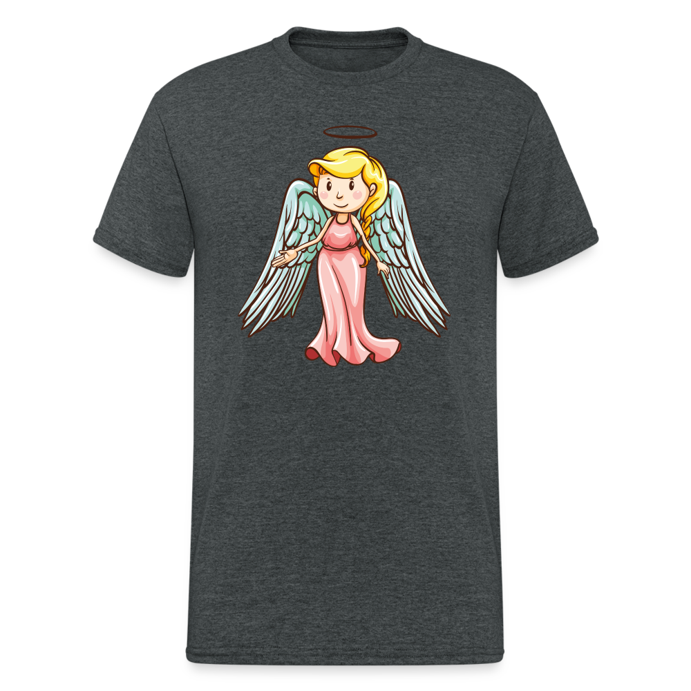 SSW2002 Tshirt Engel - Dunkelgrau meliert