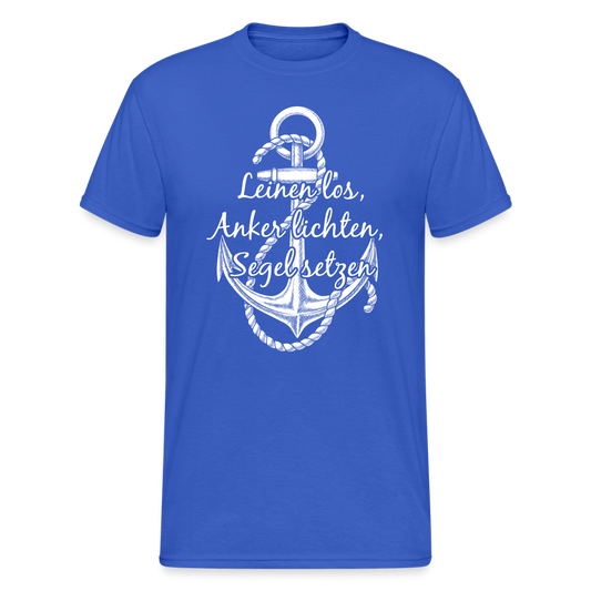 SSW2003 Tshirt Leinen los - Königsblau