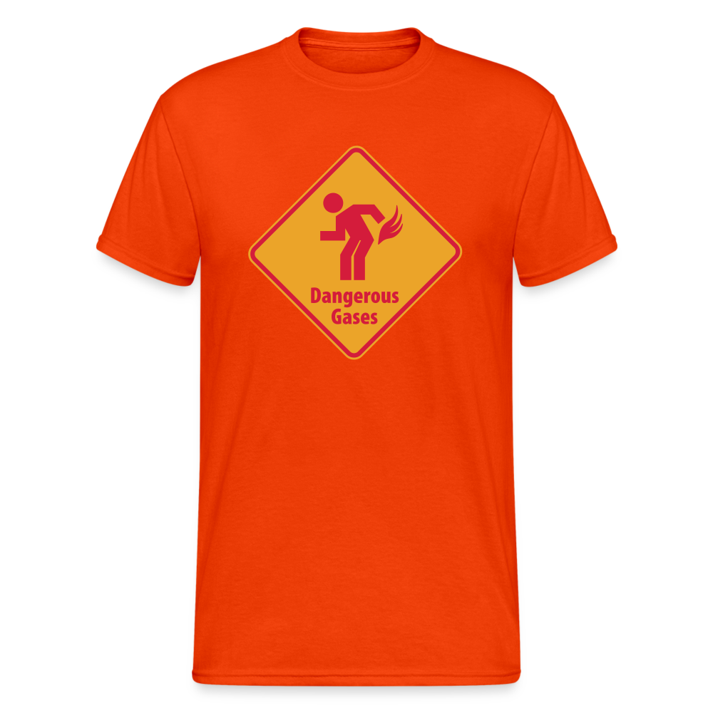 SSW2004 Tshirt dangerous Gases - kräftig Orange