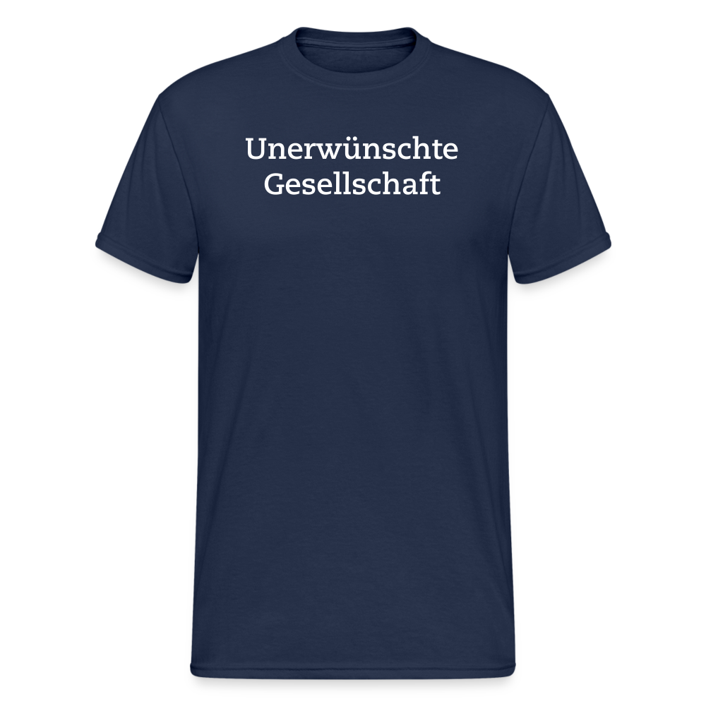 SSW2014 Tshirt Unerwünschte Gesellschaft - Navy