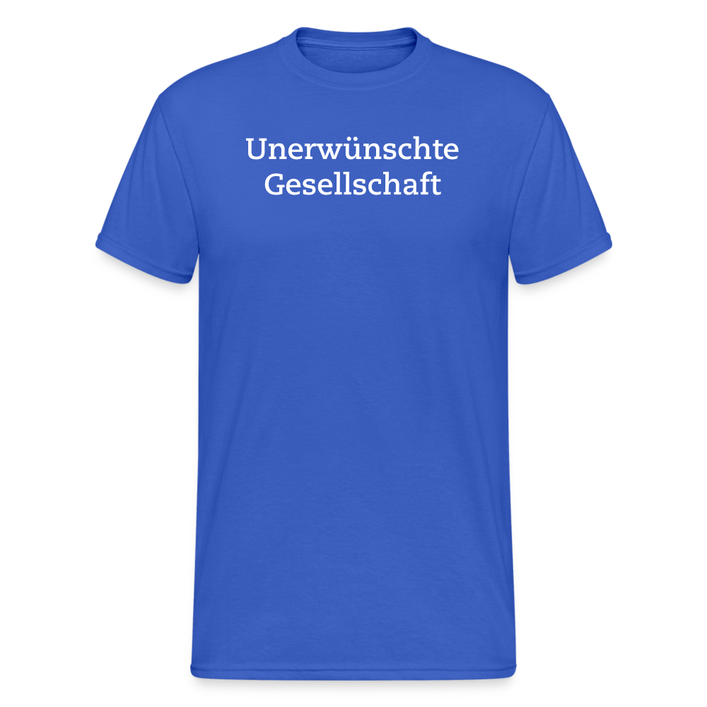 SSW2014 Tshirt Unerwünschte Gesellschaft - Königsblau