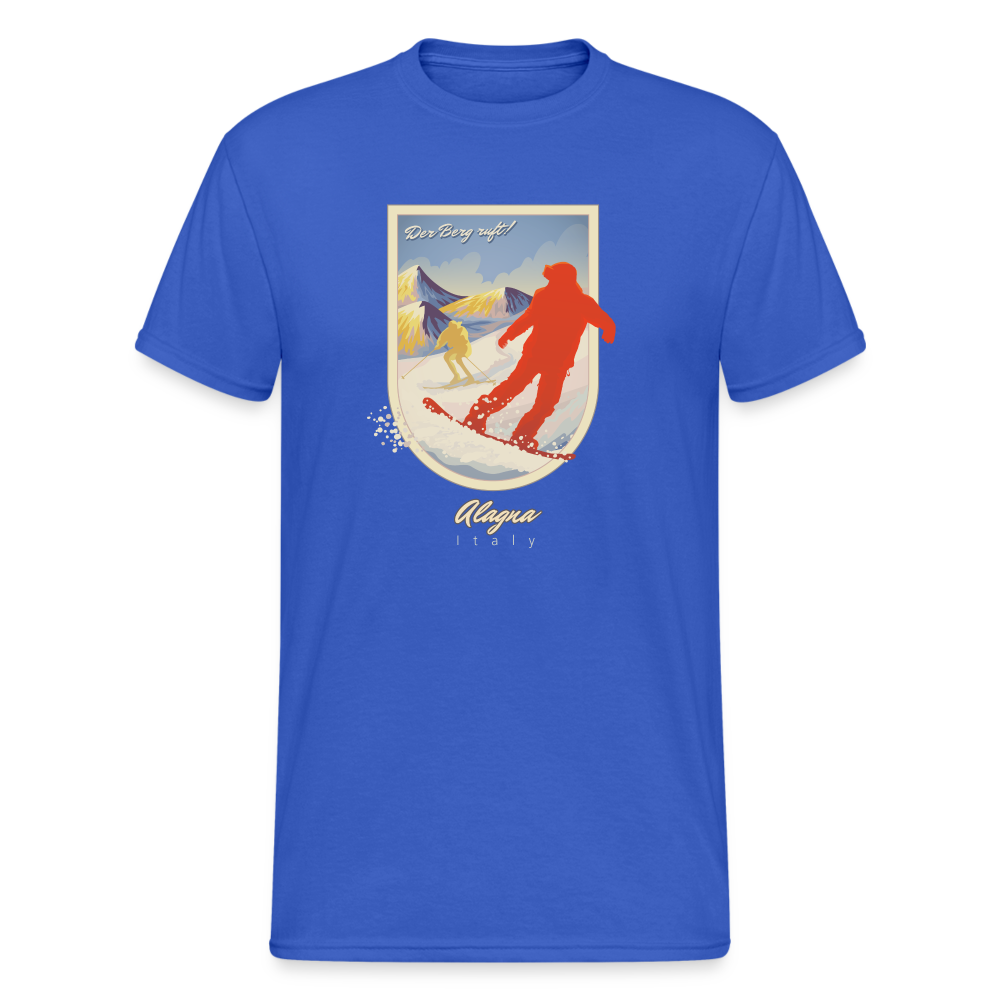SSW2018 Tshirt Alagna, Italien - Königsblau
