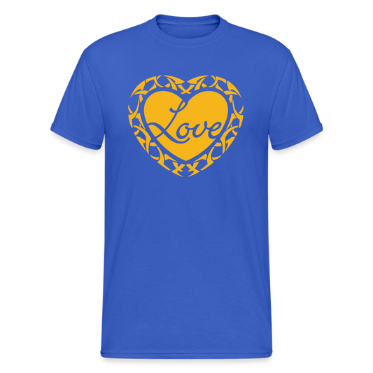 SSW2020 Tshirt Loveheart Tribal - Königsblau