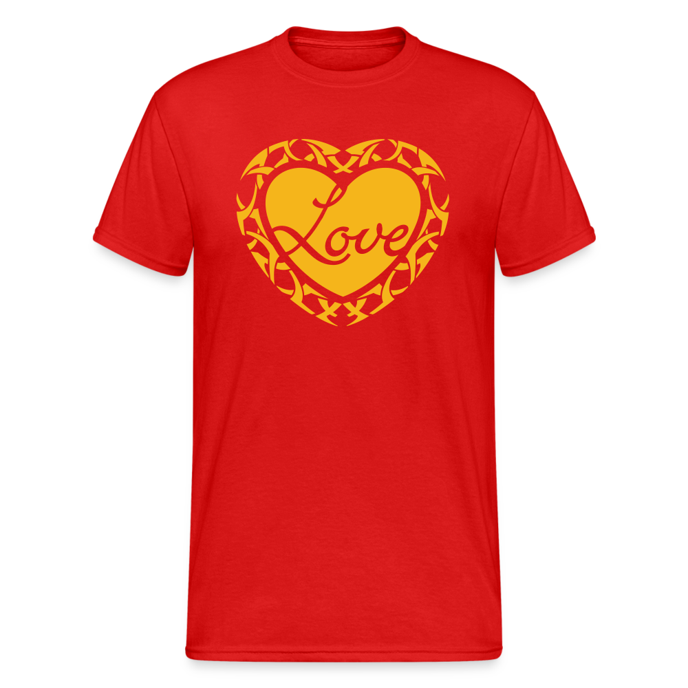 SSW2020 Tshirt Loveheart Tribal - Rot