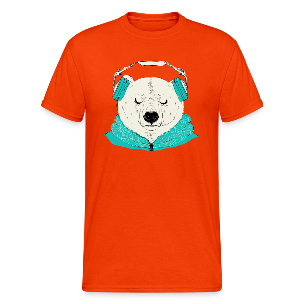 SSW2019 Tshirt Kopfhörer - kräftig Orange