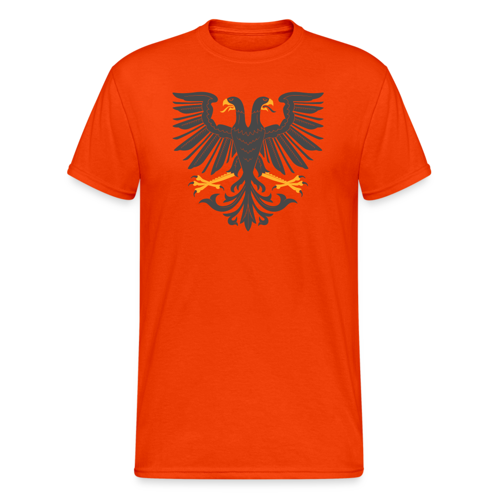 SSW2022 Tshirt Adler mit zwei Köpfen - kräftig Orange