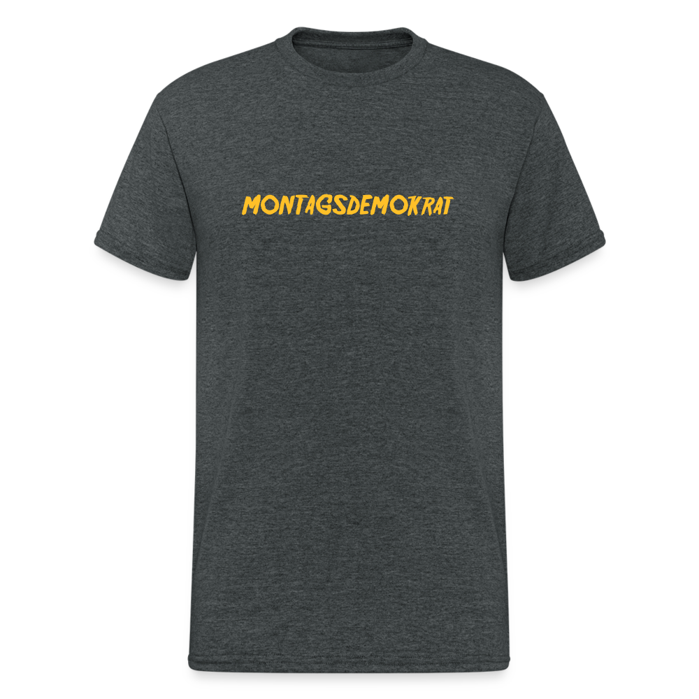 SSW2024 Tshirt Montagsdemokrat - Dunkelgrau meliert