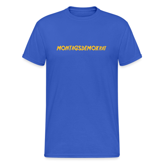 SSW2024 Tshirt Montagsdemokrat - Königsblau