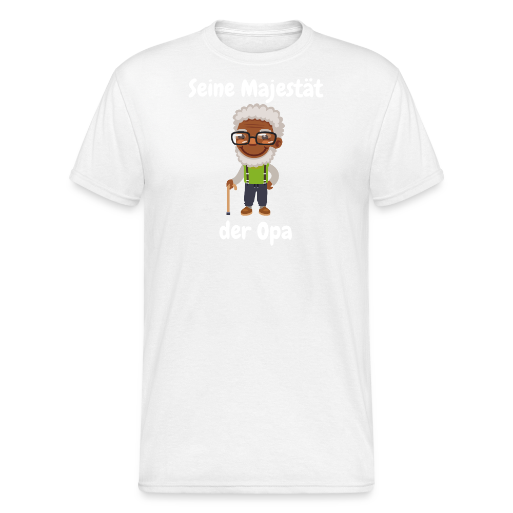 SSW2025 Tshirt Seine Majestät der Opa - Weiß