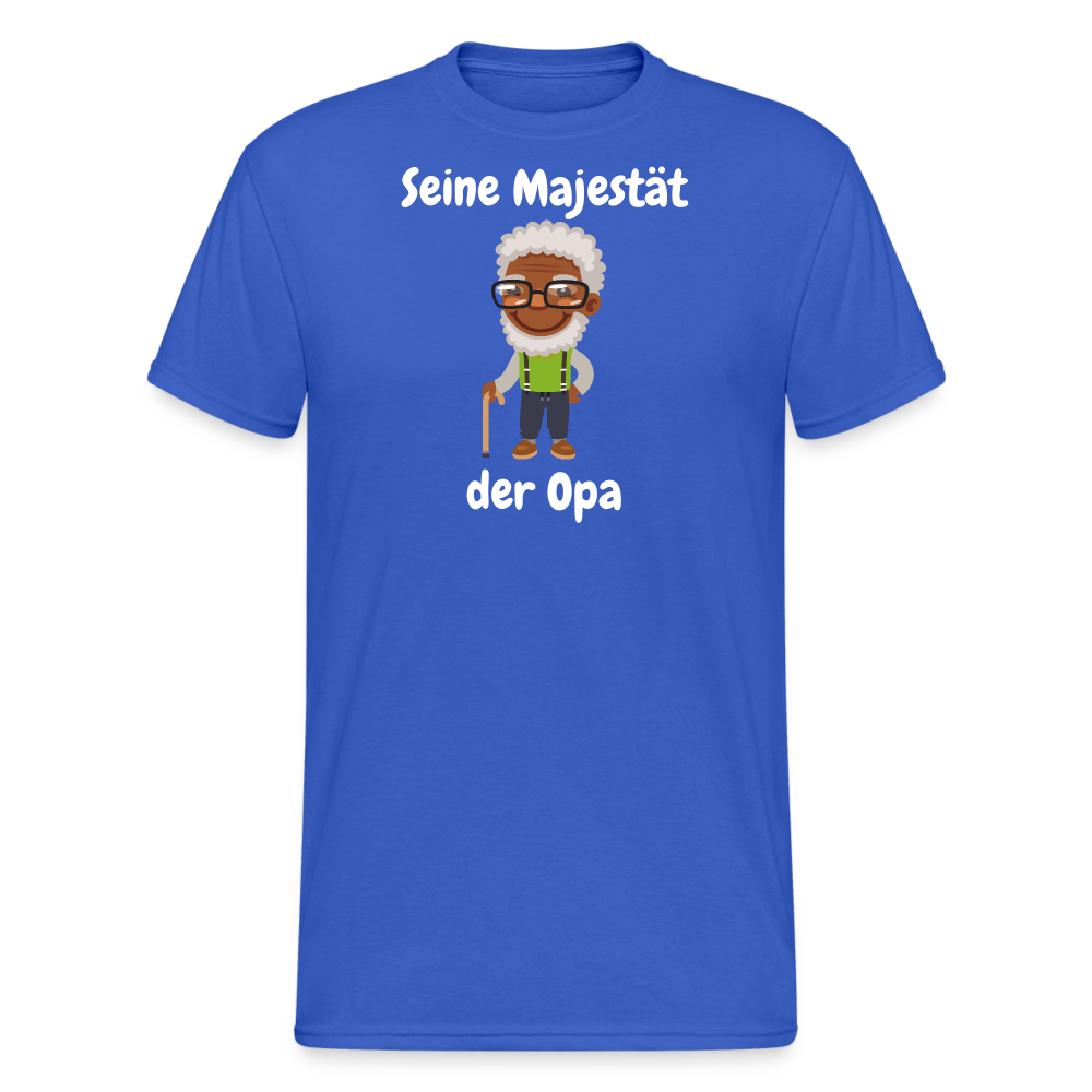 SSW2025 Tshirt Seine Majestät der Opa - Königsblau
