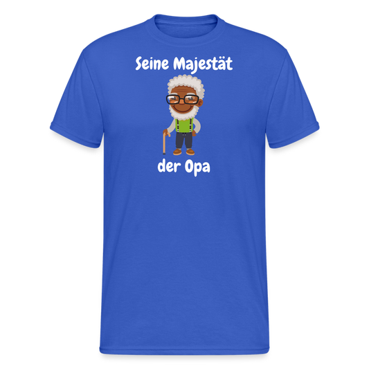 SSW2025 Tshirt Seine Majestät der Opa - Königsblau
