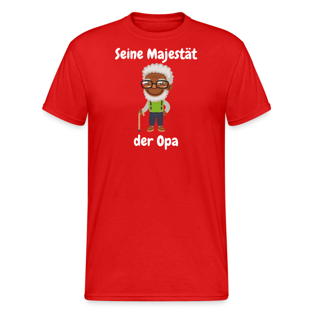 SSW2025 Tshirt Seine Majestät der Opa - Rot