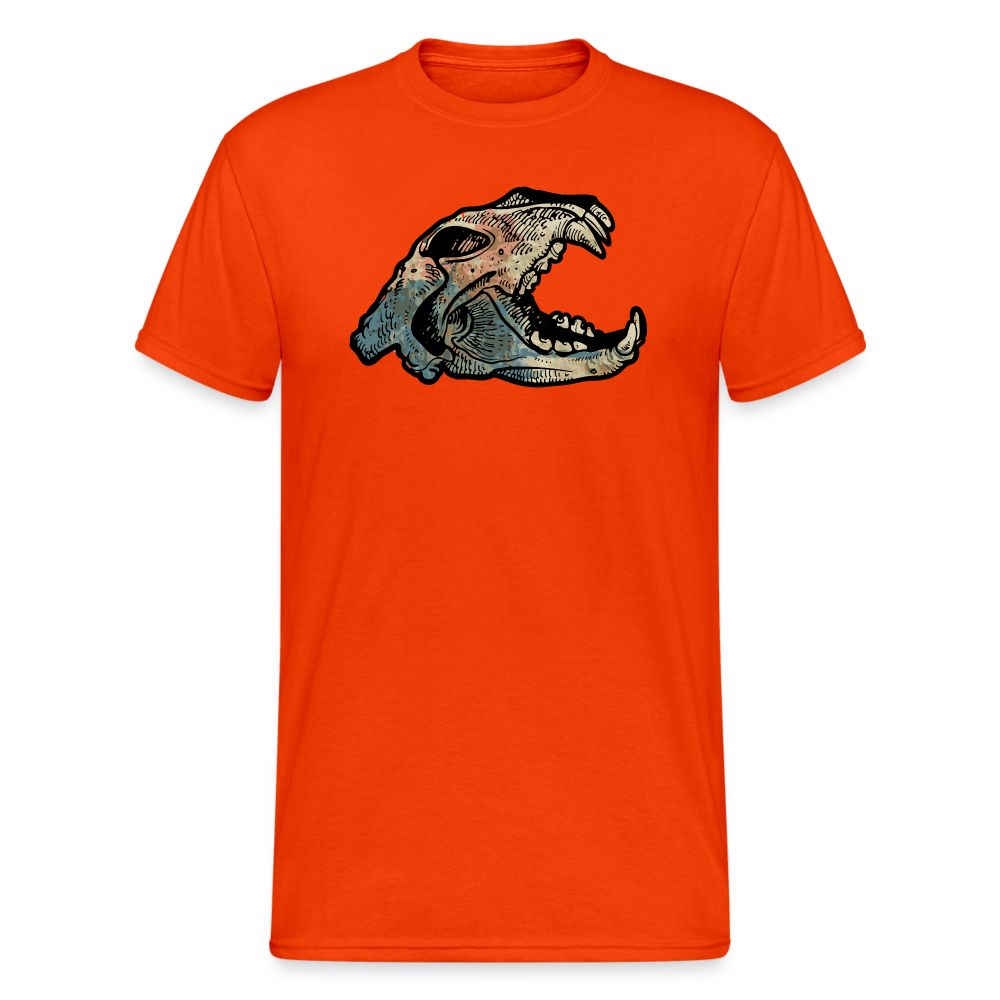 SSW2040 Tshirt Tigerschädel - kräftig Orange