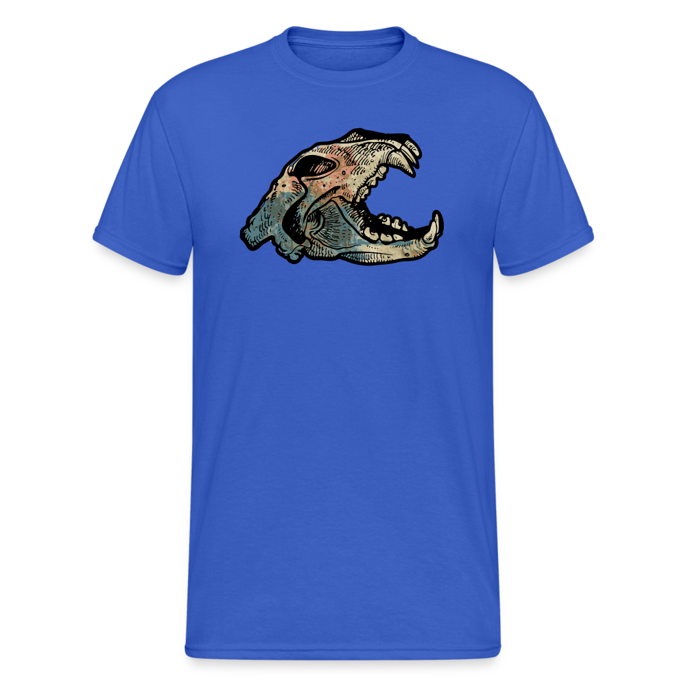 SSW2040 Tshirt Tigerschädel - Königsblau