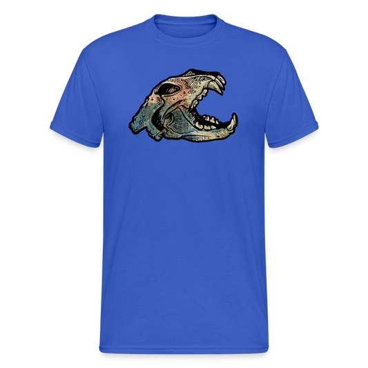 SSW2040 Tshirt Tigerschädel - Königsblau