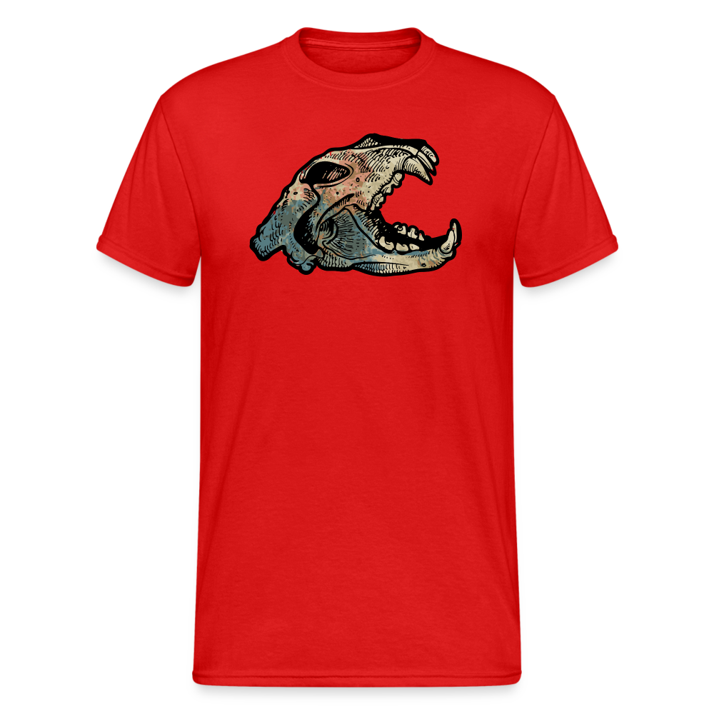 SSW2040 Tshirt Tigerschädel - Rot