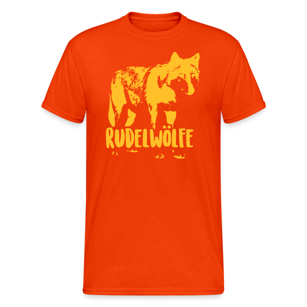 SSW2044 Tshirt Wolf - kräftig Orange