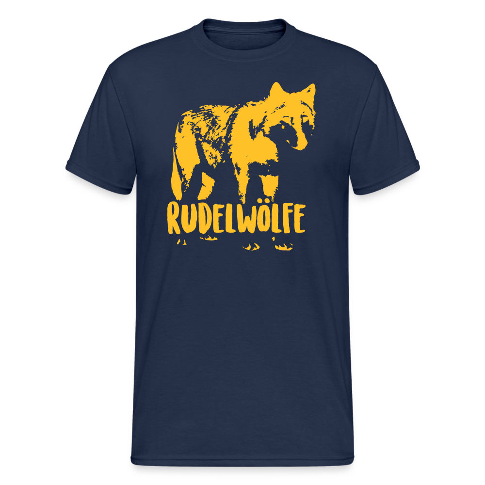 SSW2044 Tshirt Wolf - Navy