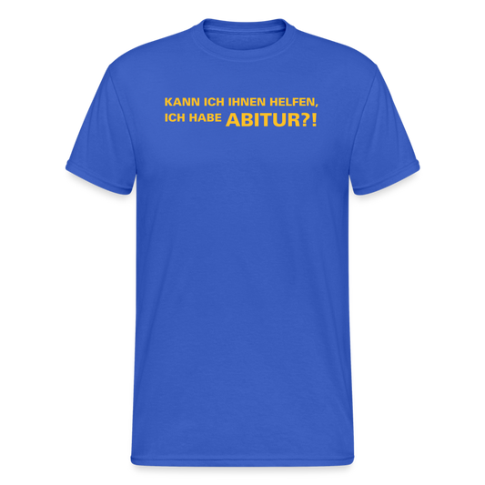 SSW2042 Tshirt Kann ich Ihnen helfen - Königsblau