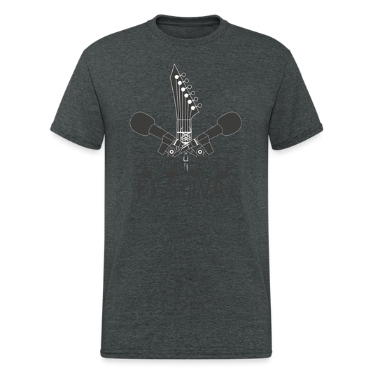 SSW2046 Tshirt Hard Rock Festival2 - Dunkelgrau meliert