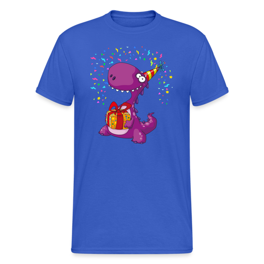 SSW2049 Tshirt Birthday dino - Königsblau