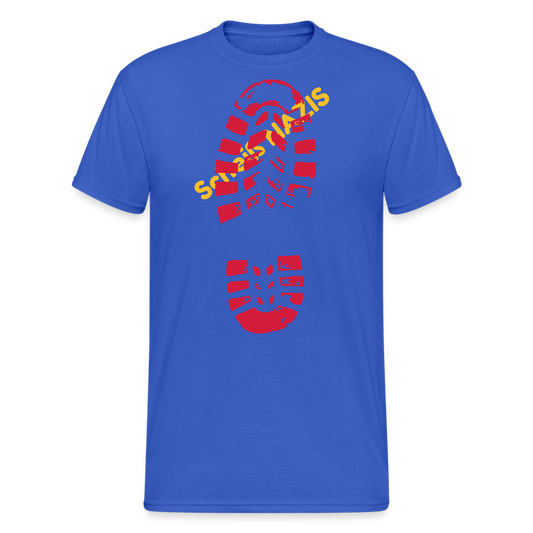 SSW2068 Tshirt Scheiß NAZIS - Königsblau