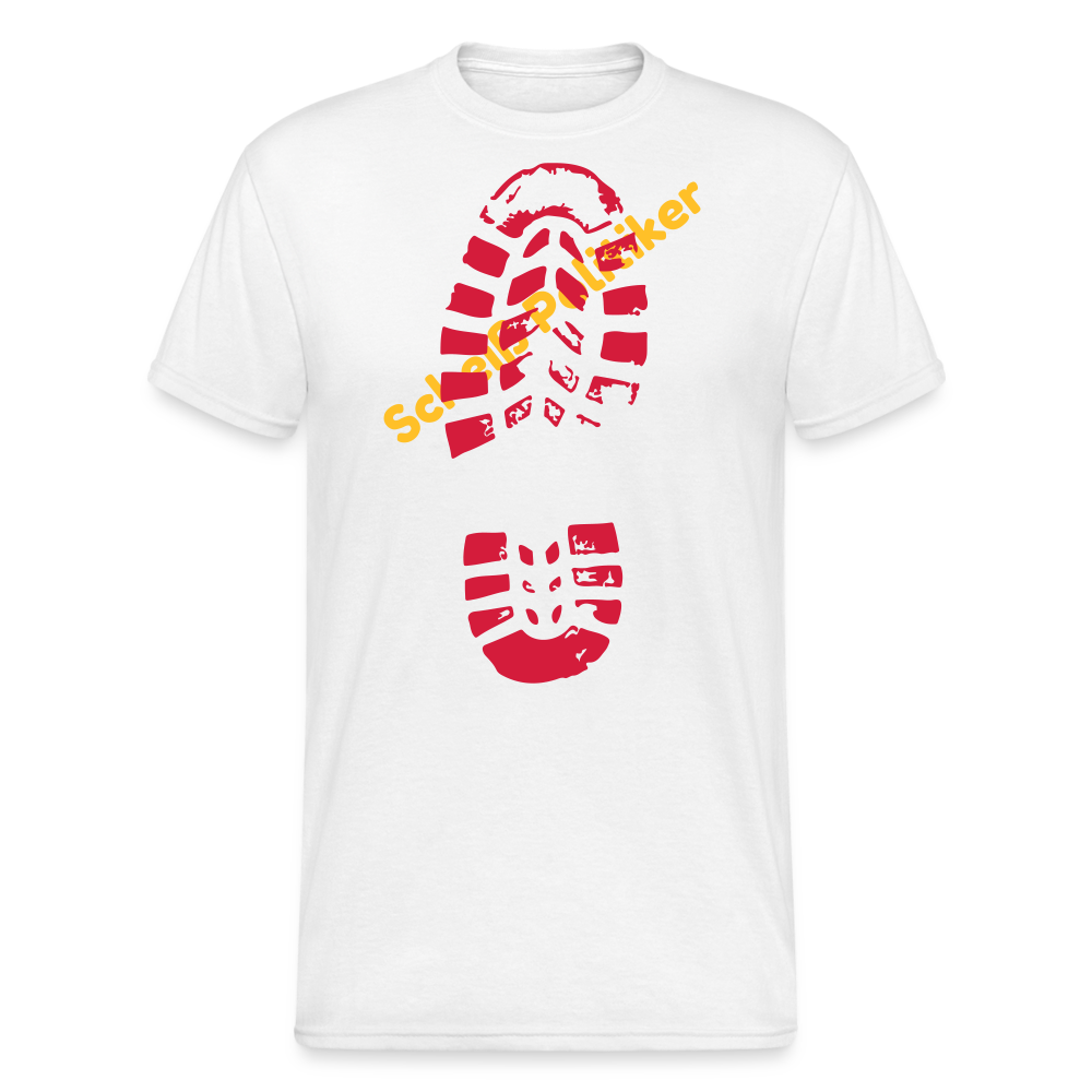 SSW2069 Tshirt Scheiß Politiker - Weiß