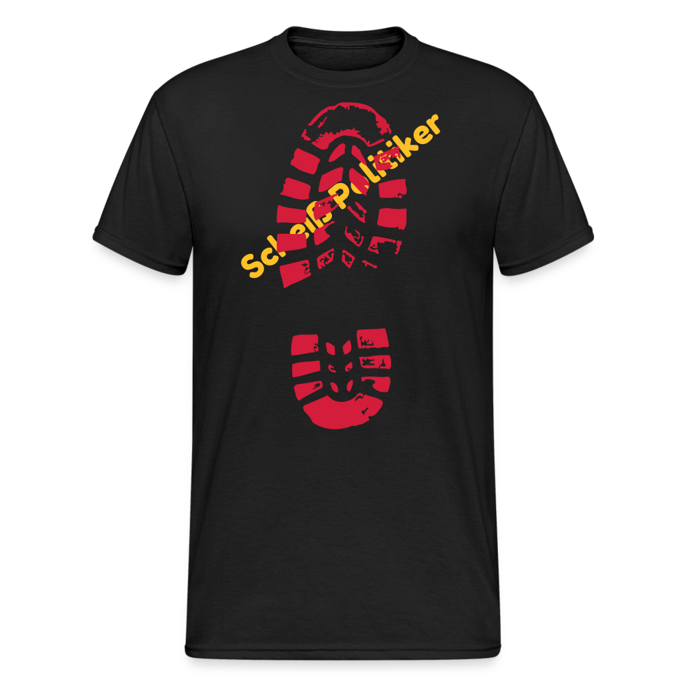 SSW2069 Tshirt Scheiß Politiker - Schwarz