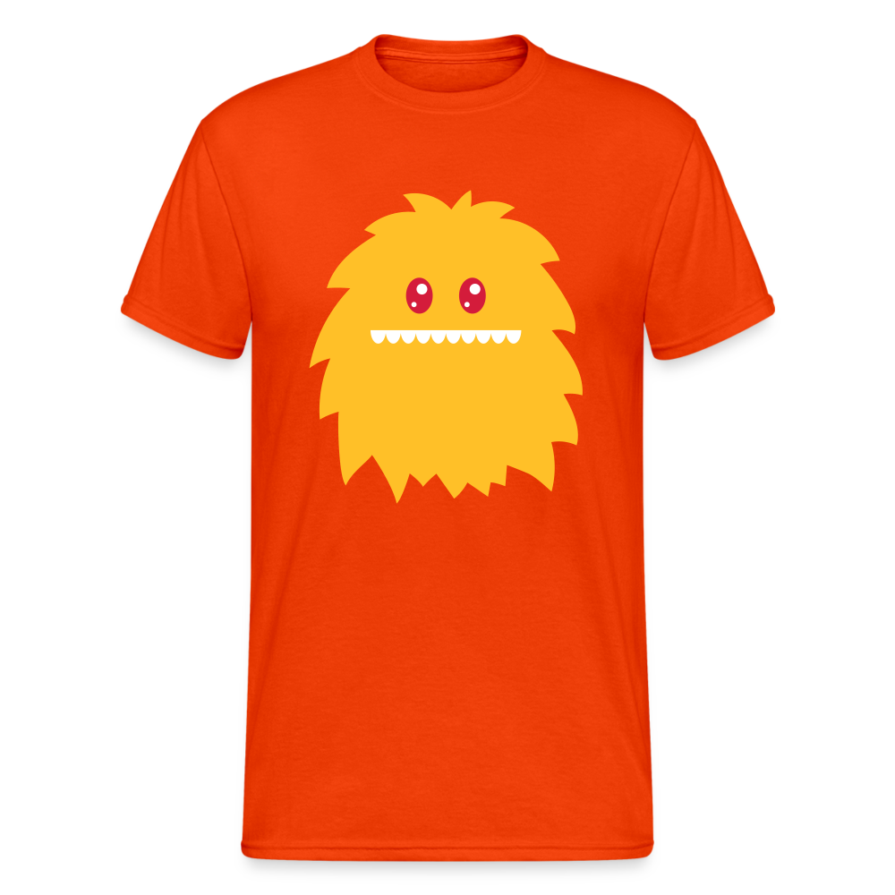 SSW2076 Tshirt Monster emoji - kräftig Orange