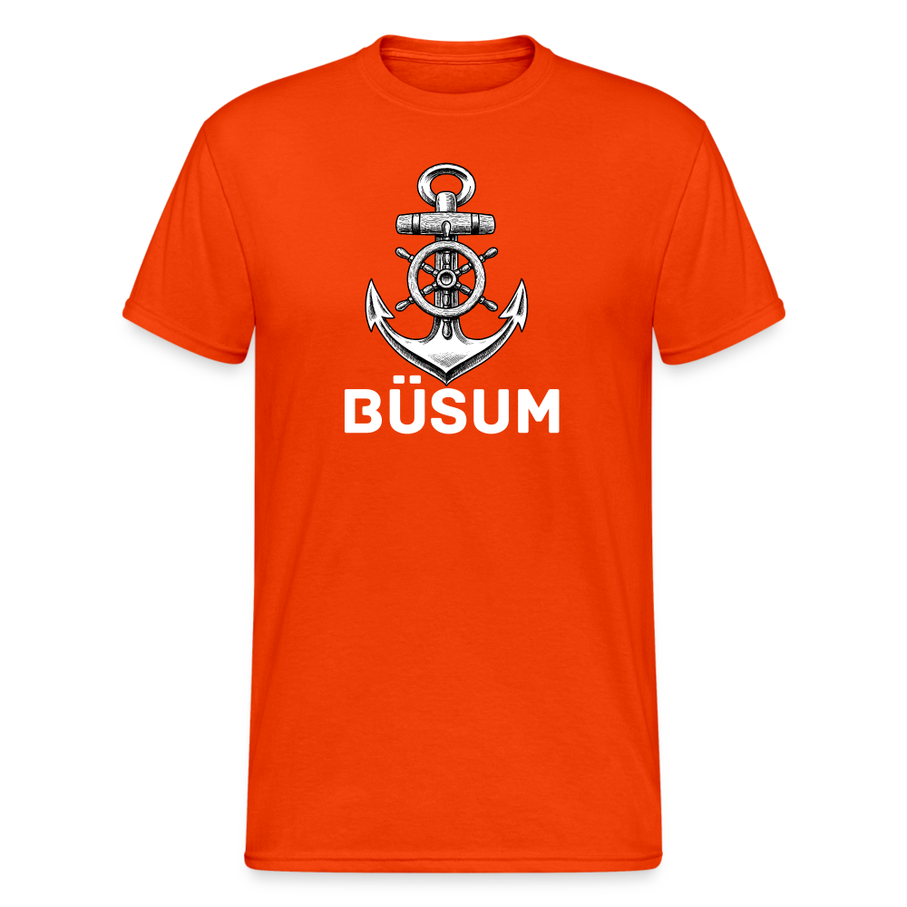 SSW2077 Tshirt Anker Büsum - kräftig Orange