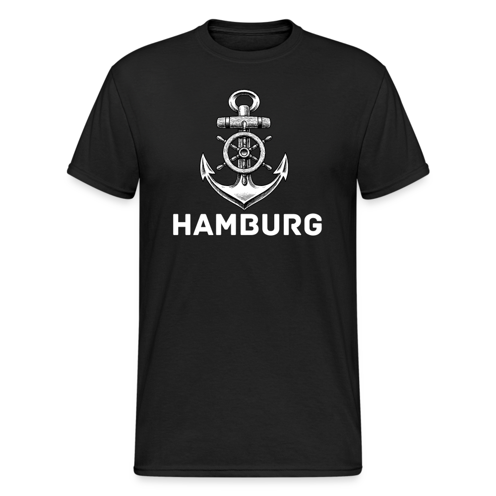 SSW2078 Tshirt Anker Hamburg - Schwarz