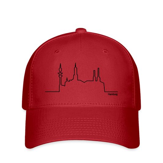 SSW2092 Cap Skyline Hamburg - Rot
