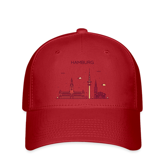 SSW2094 Cap Hamburg, Germany2 - Rot