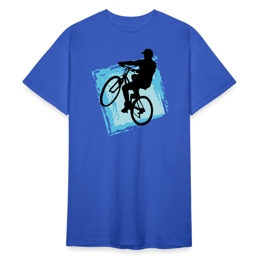 SSW2096 Tshirt Radfahrer - Königsblau