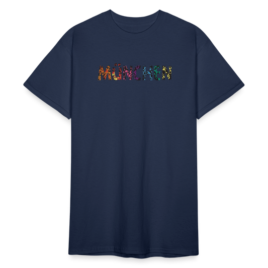 SSW2101 Tshirt MÜNCHEN BUNT - Navy