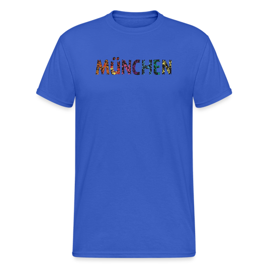 SSW2101 Tshirt MÜNCHEN BUNT - Königsblau