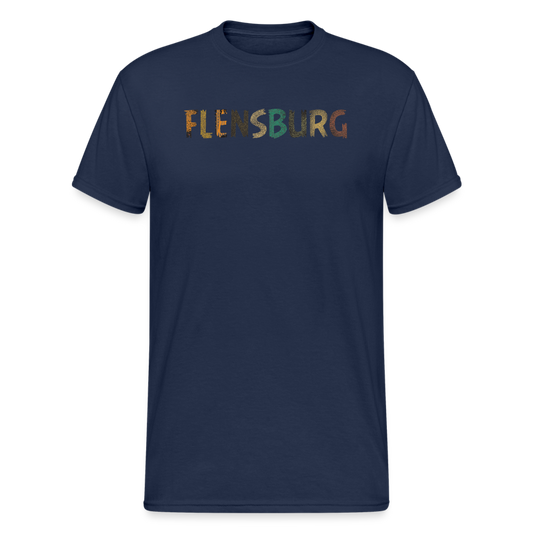 SSW2102 Tshirt Flensburg BUNT - Navy