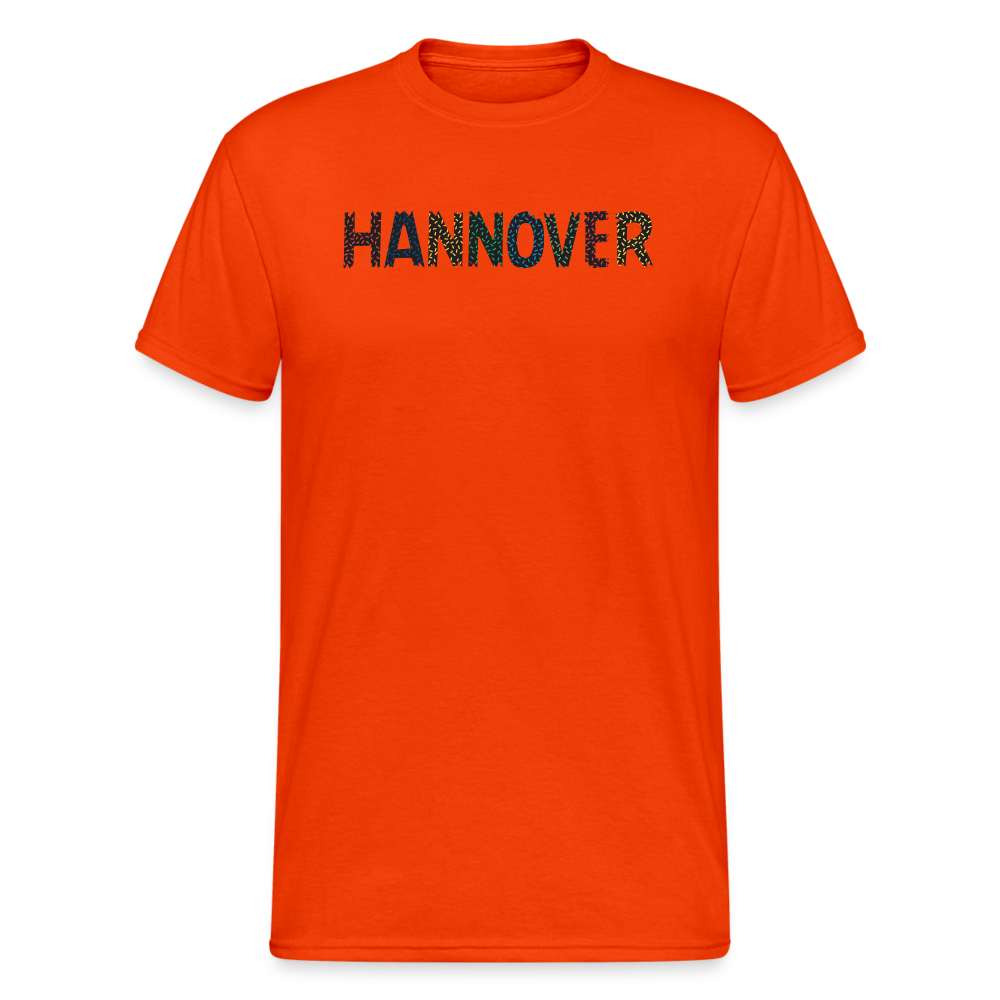 SSW2103 Tshirt HANNOVER BUNT - kräftig Orange