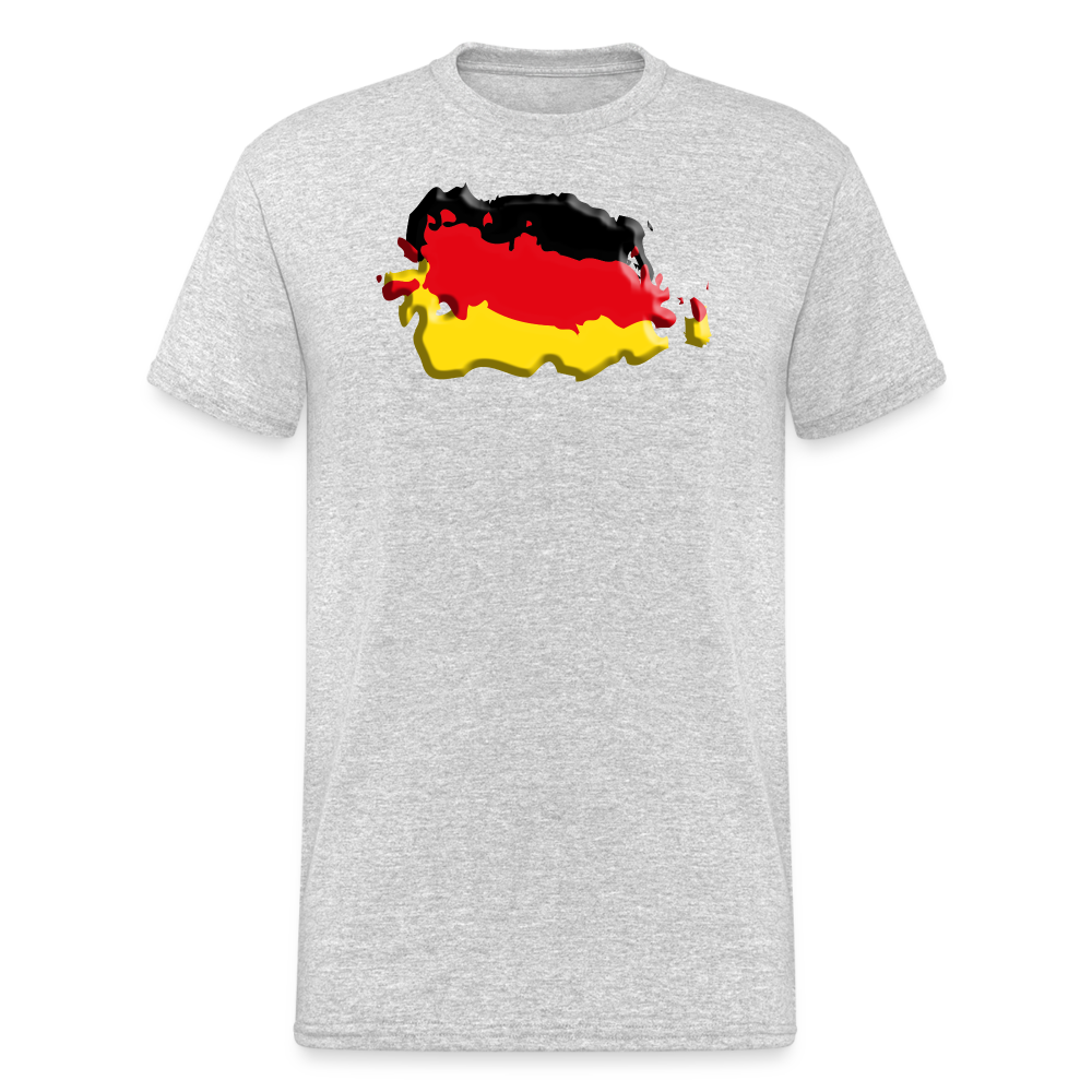 SSW2121 Deutsche Vintage Flagge 3D - Grau meliert