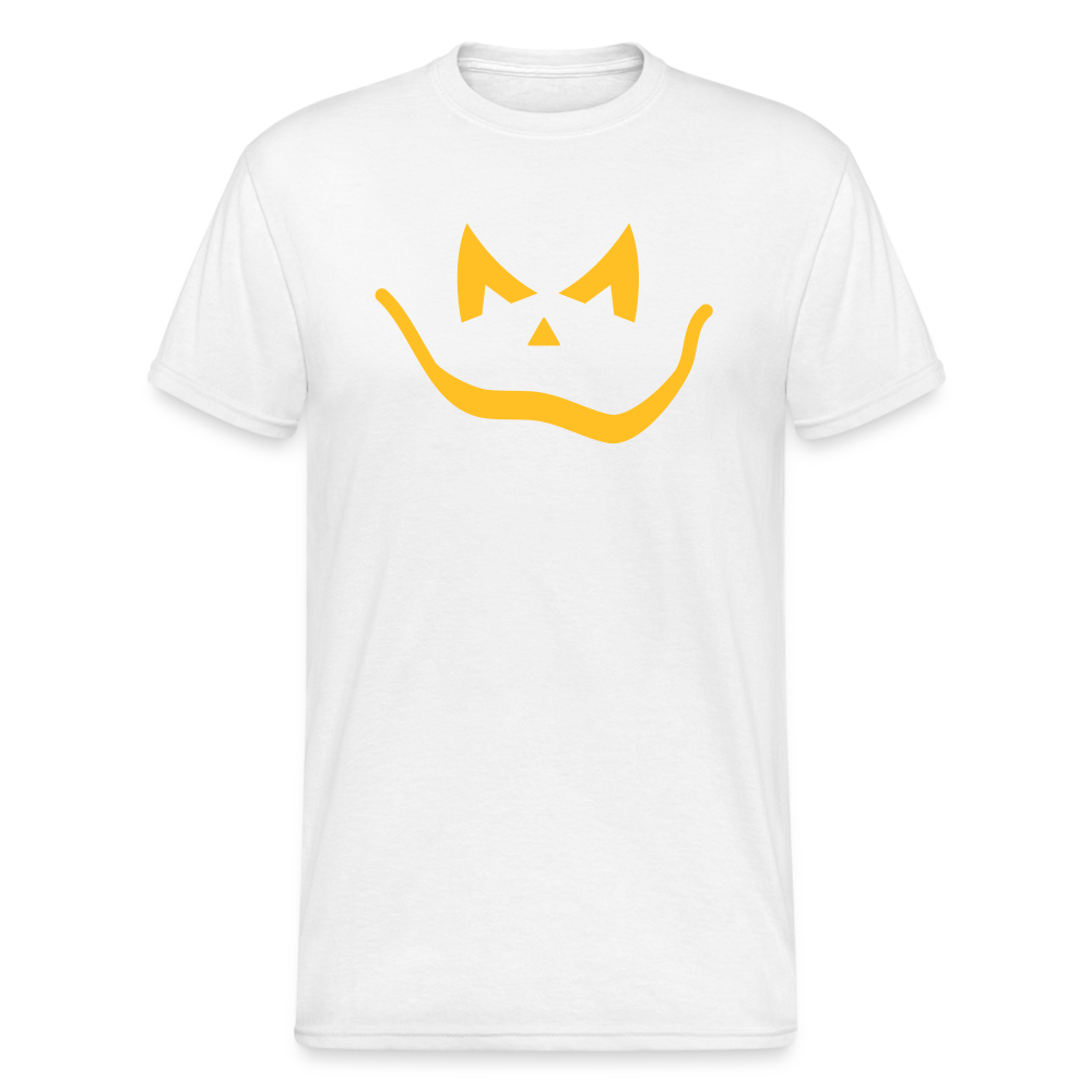 SSW2127 Halloween Kürbis Gesicht - Weiß