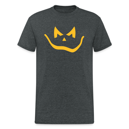 SSW2127 Halloween Kürbis Gesicht - Dunkelgrau meliert