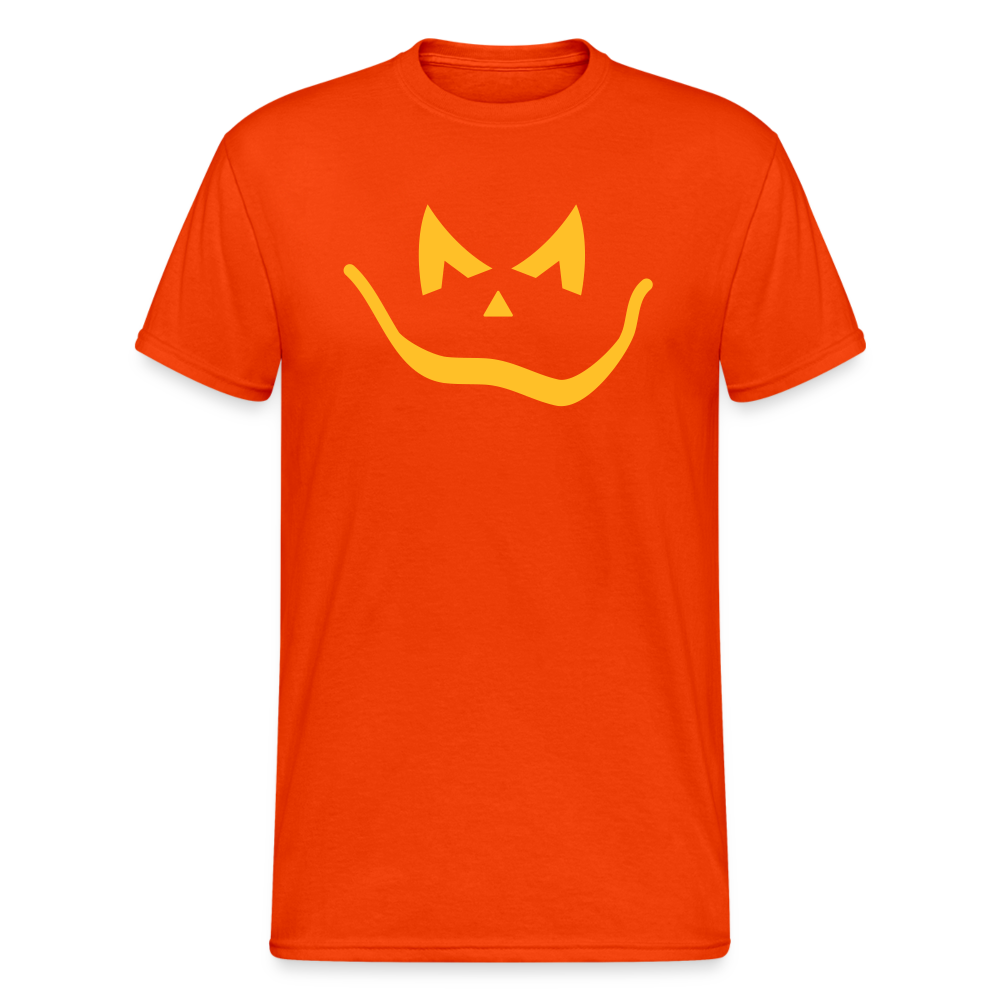 SSW2127 Halloween Kürbis Gesicht - kräftig Orange