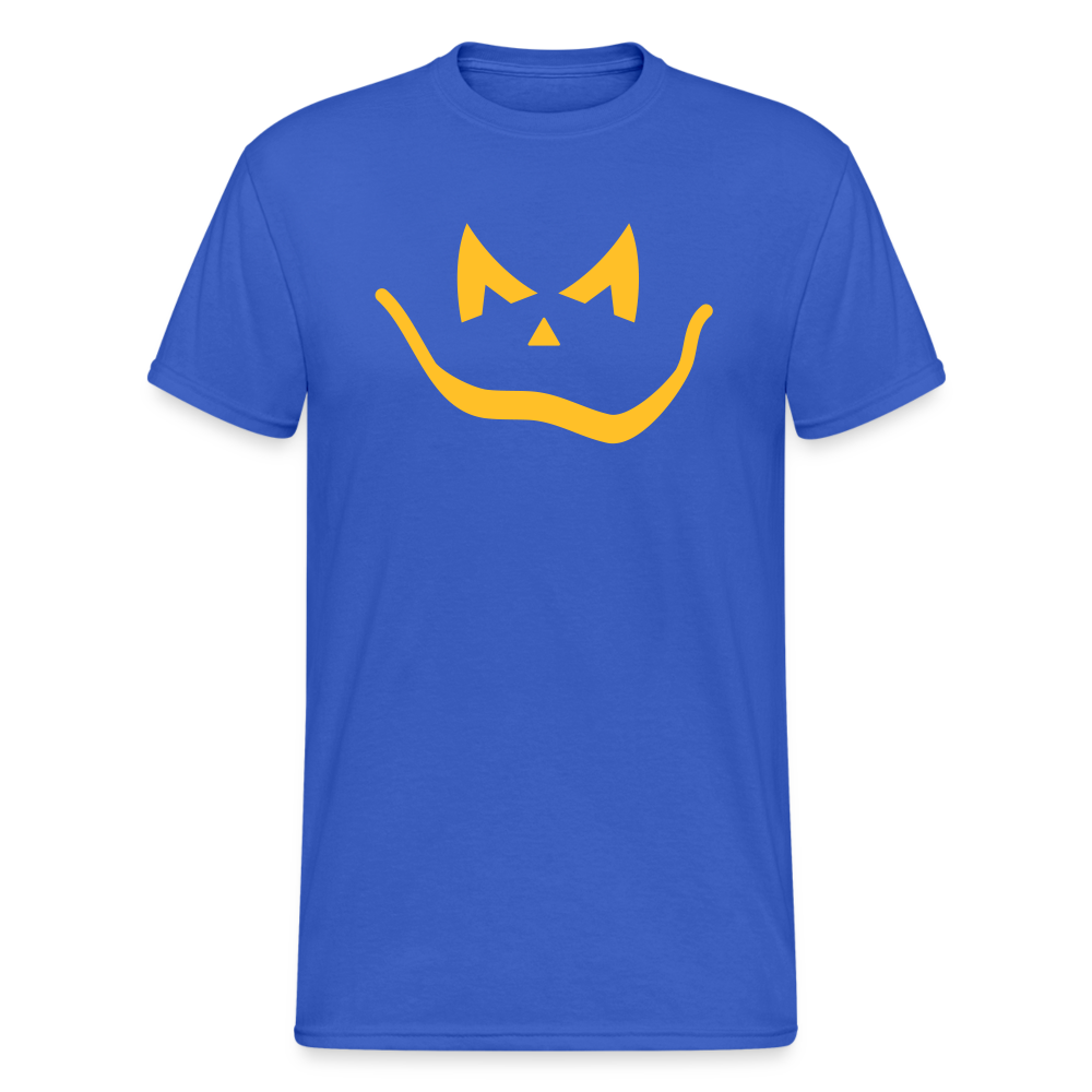 SSW2127 Halloween Kürbis Gesicht - Königsblau