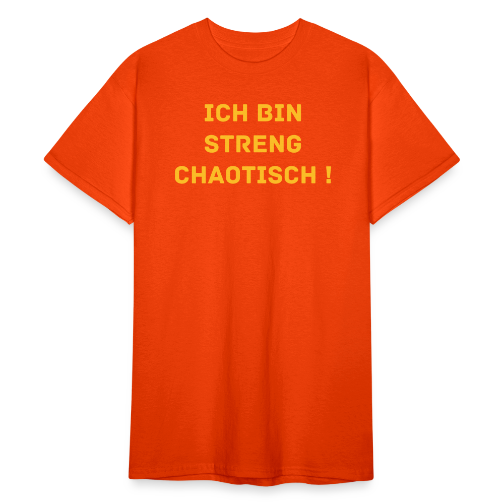 SSW2139 Ich bin streng chaotisch ! - kräftig Orange