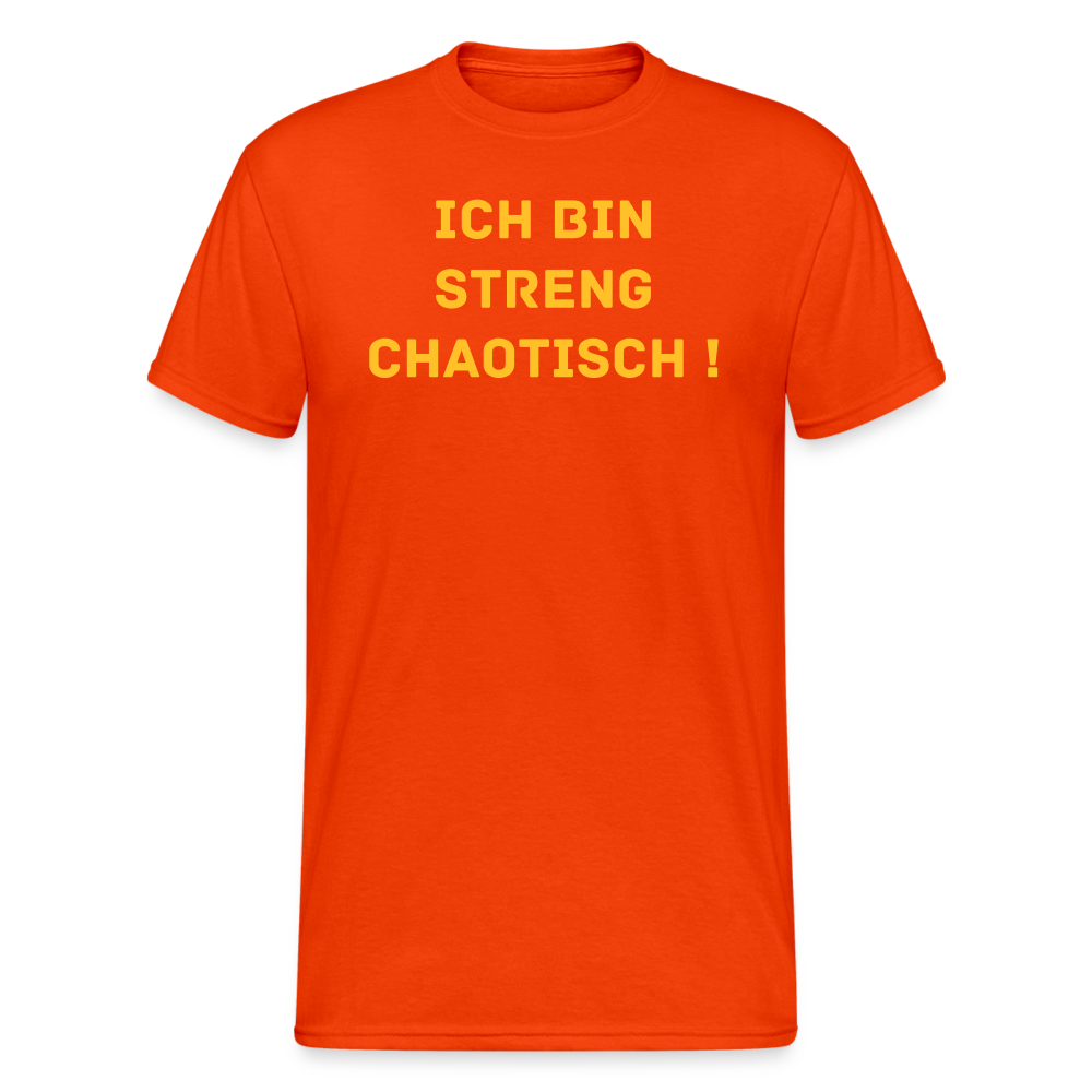 SSW2139 Ich bin streng chaotisch ! - kräftig Orange